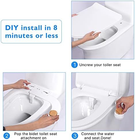 Ultra-slim dual nozzle bidet attachment — photo 3
