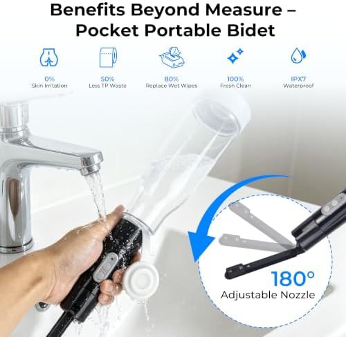 Brarvagur handheld sprayer bidet 400ml — photo 5