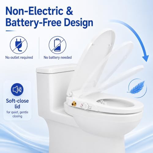 Garvee non electric round quiet close seat — photo 3