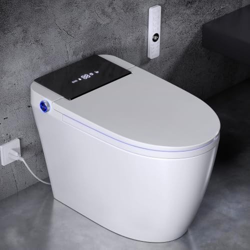 Tankless Smart Toilet with LED Display