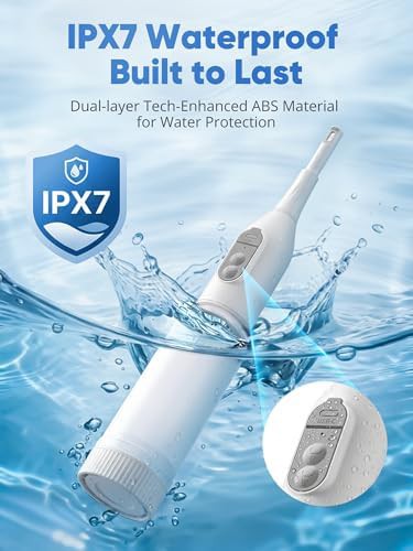 White electric portable travel bidet — photo 4