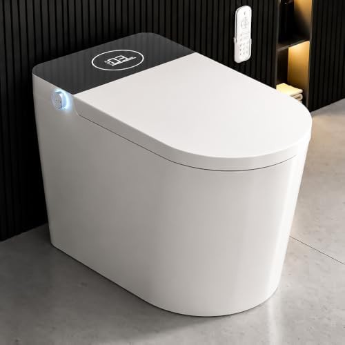 Smart toilet with instant warm water