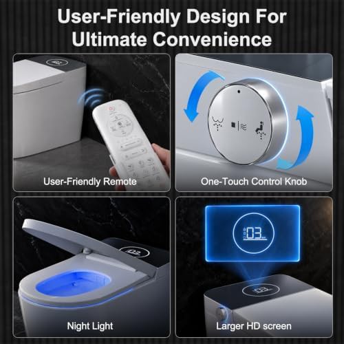 Smart toilet with instant warm water — photo 4