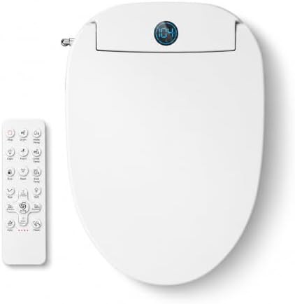 Electric smart heated elongated bidet seat
