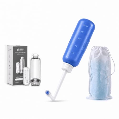 500mL Handheld Wash Bottle with Storage Bag