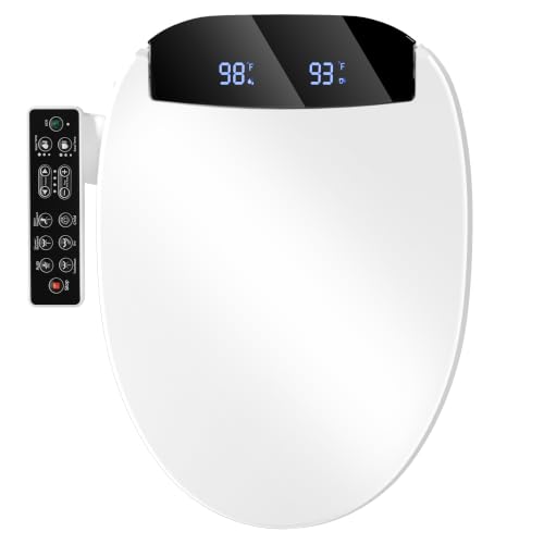 Electric Bidet Toilet Seat with Side Panel